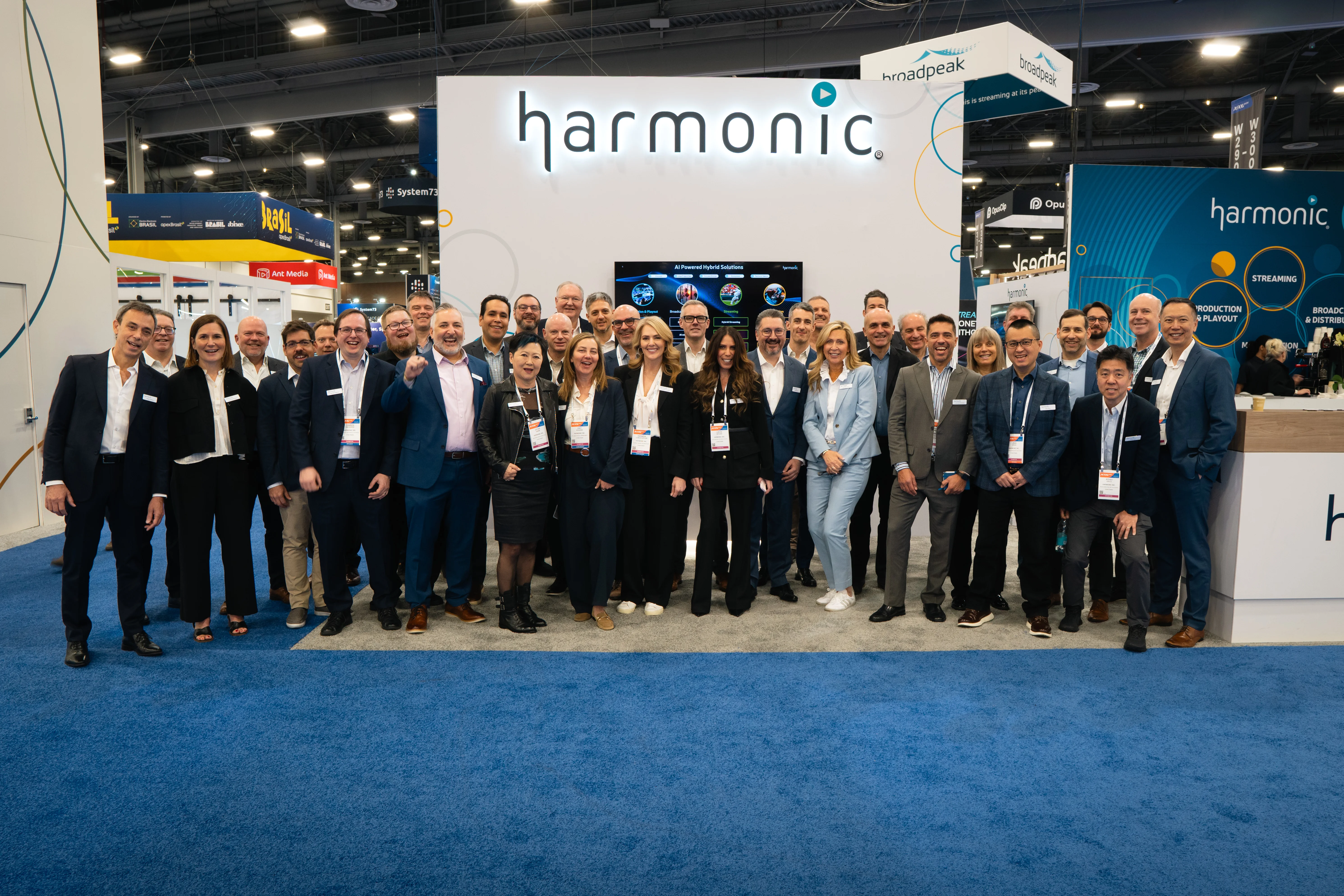 Harmonic trade show photo